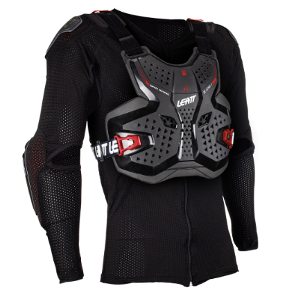 LEATT BODY PROTECTOR 3.5 JUNIOR [BLACK/RED] 2023