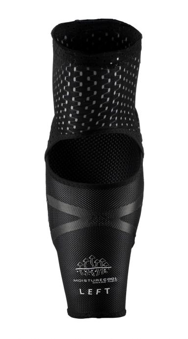 LEATT ELBOW GUARD CONTOUR WHITE/BLACK JUNIOR V19