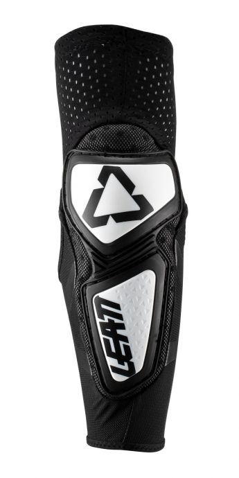 LEATT ELBOW GUARD CONTOUR WHITE/BLACK JUNIOR V19