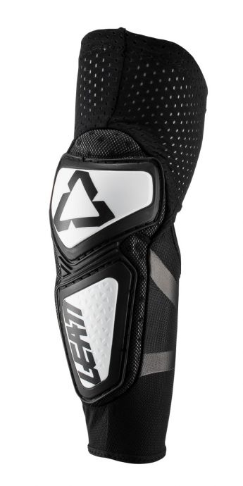 LEATT ELBOW GUARD CONTOUR WHITE/BLACK JUNIOR V19