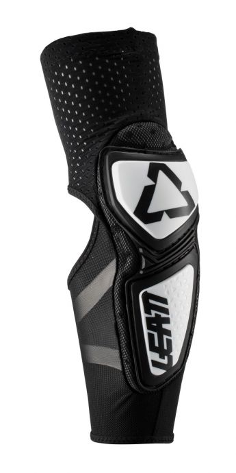 LEATT ELBOW GUARD CONTOUR WHITE/BLACK JUNIOR V19