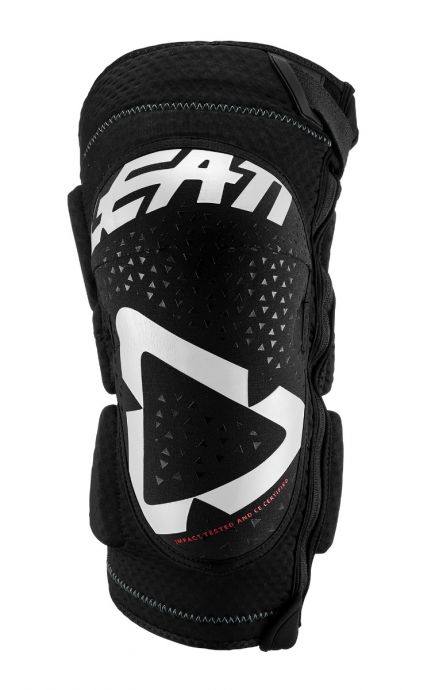 LEATT KNEE GUARD 3DF 5.0 ZIP [WHITE/BLACK] V19