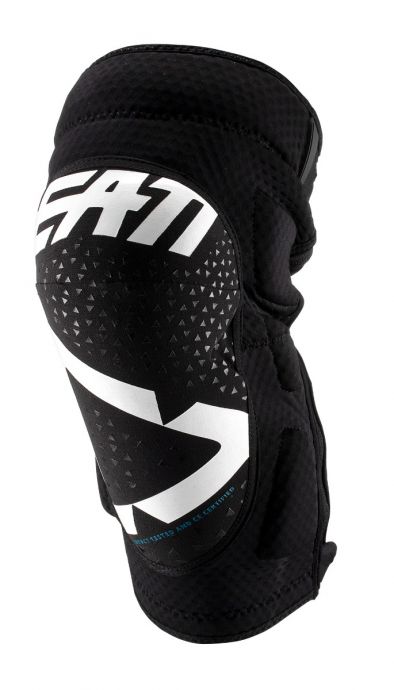 LEATT KNEE GUARD 3DF 5.0 ZIP [WHITE/BLACK] V19